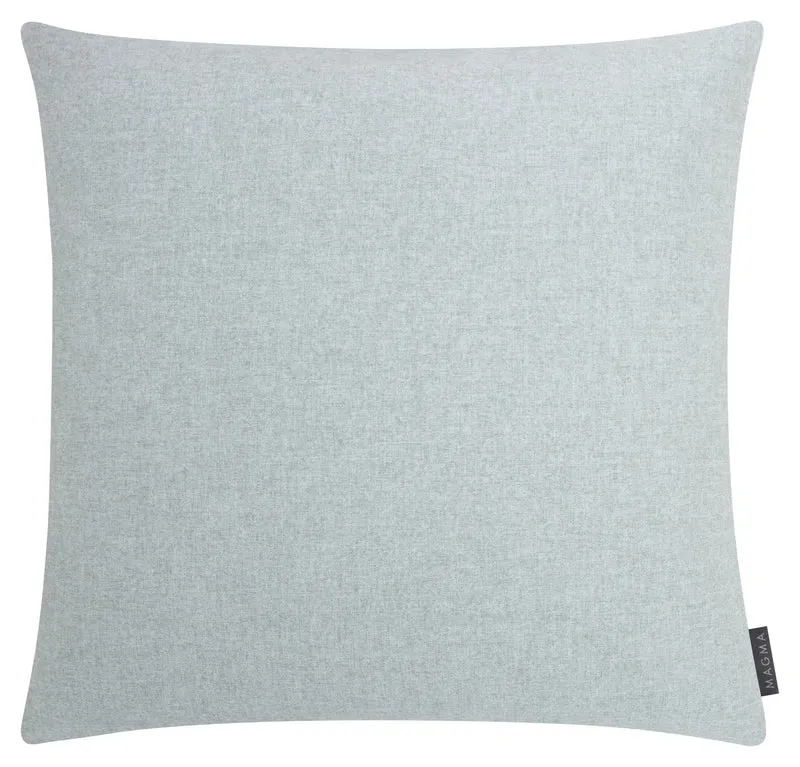 Magma Jacquard Kissenhülle Franzl mit Hirsch Rosa und Mint 50x50 cm