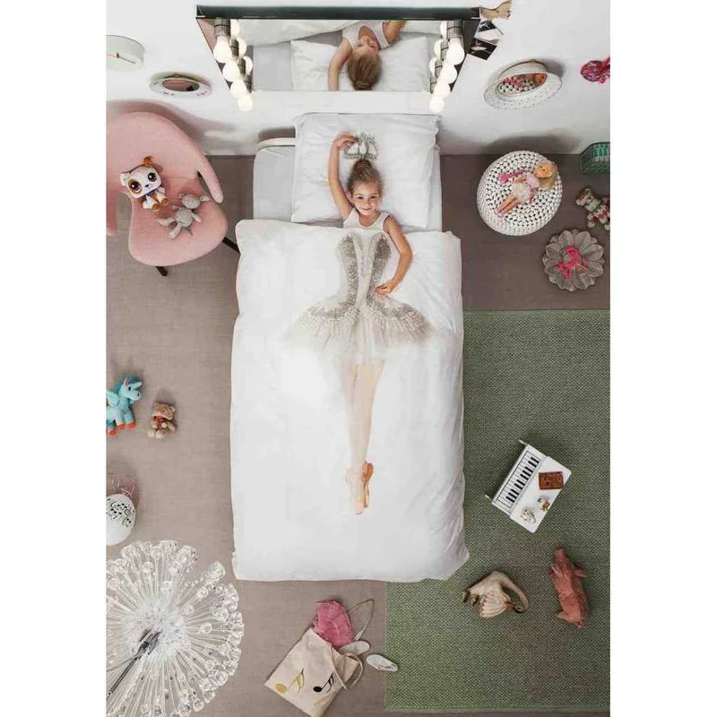 Snurk Kinder Baumwolle Bettwäsche Ballerina