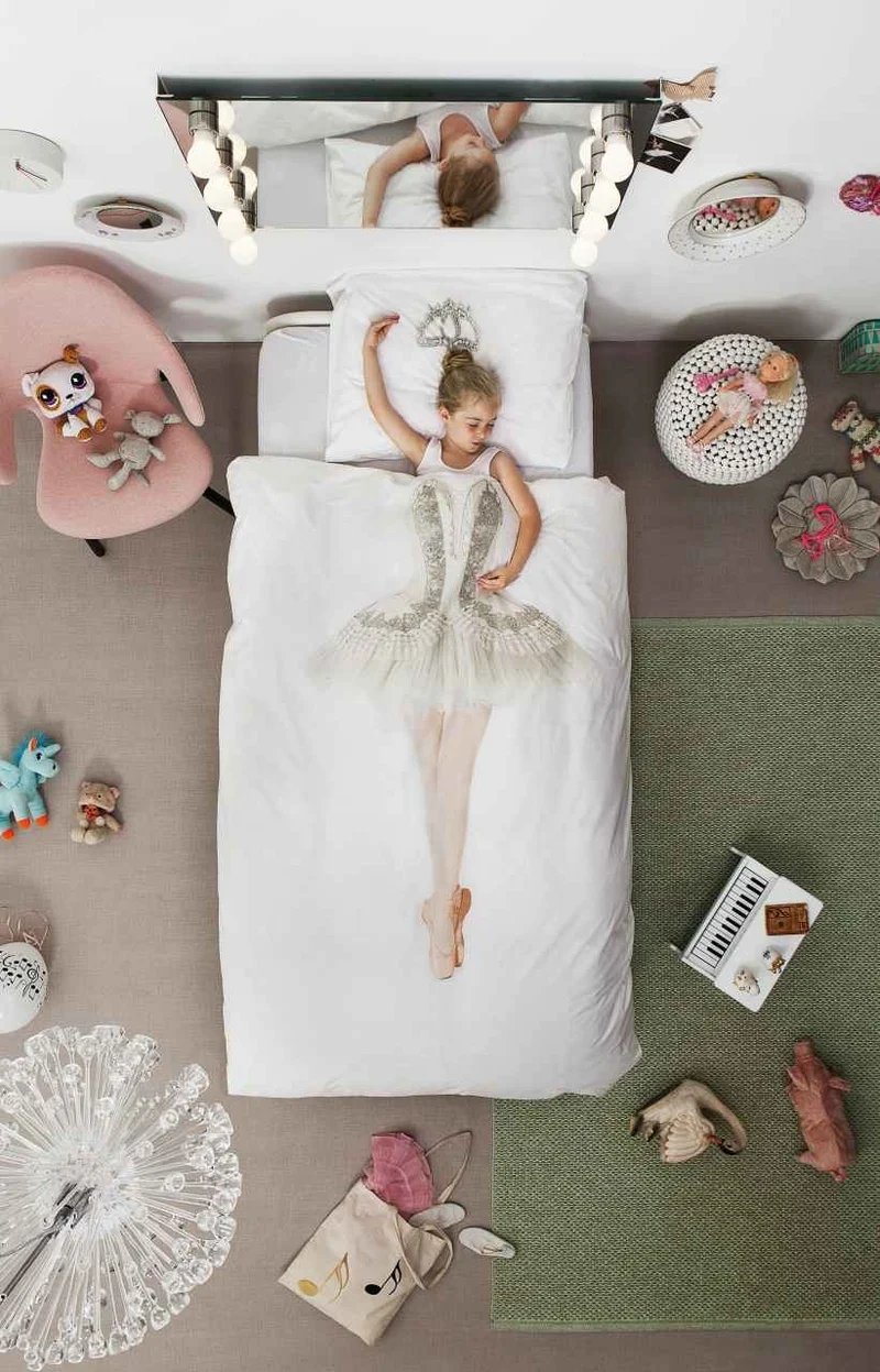 Snurk Kinder Baumwolle Bettwäsche Ballerina