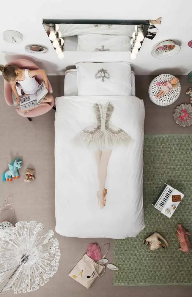 Snurk Kinder Baumwolle Bettwäsche Ballerina