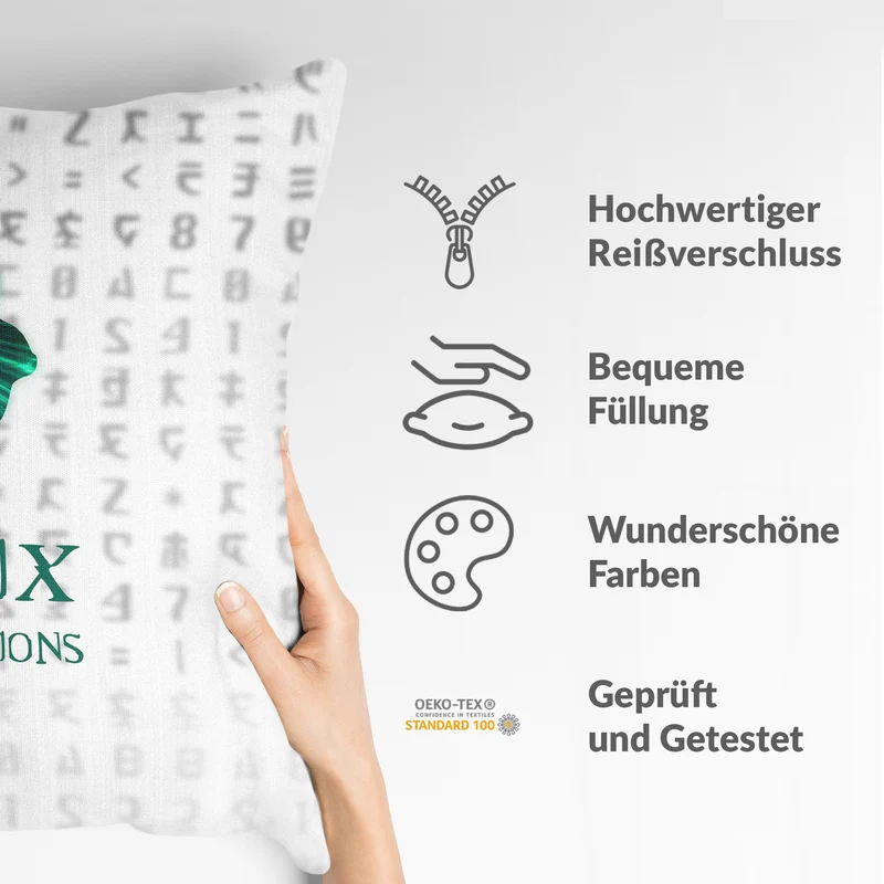Gesundheitskissen Weiß Matrix