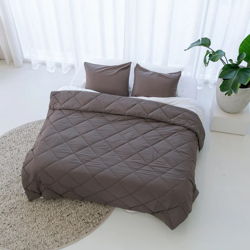 Kussenslopen | Premium Percal | Anthracite | Set van 2