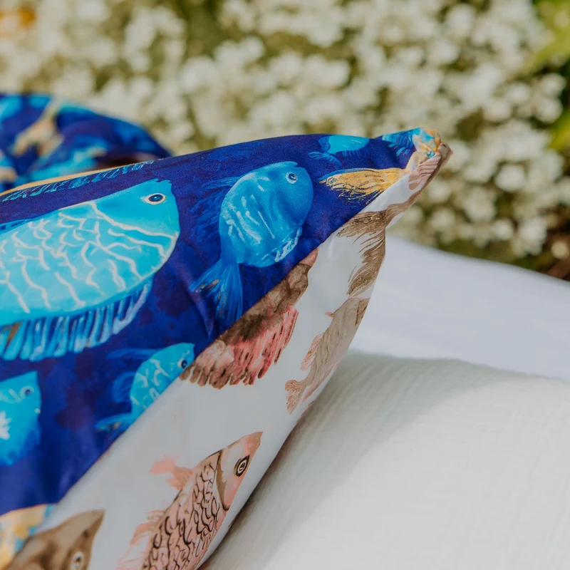 Kussenslopen | A Fish Named Fred & HappyBed | Fish | Set van 2