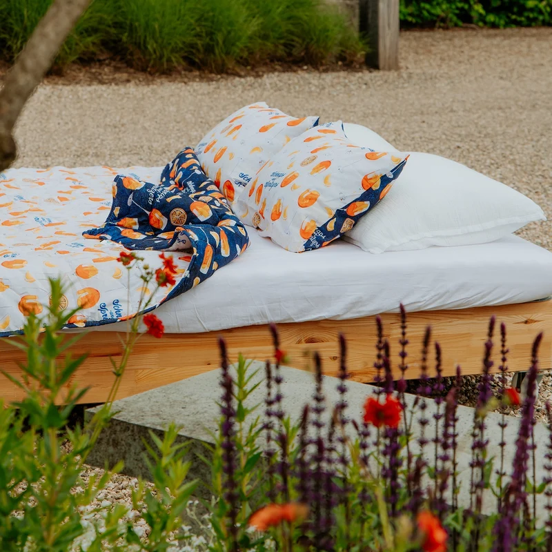 Kussenslopen | A Fish Named Fred & HappyBed | Aperol Spritz | Set van 2