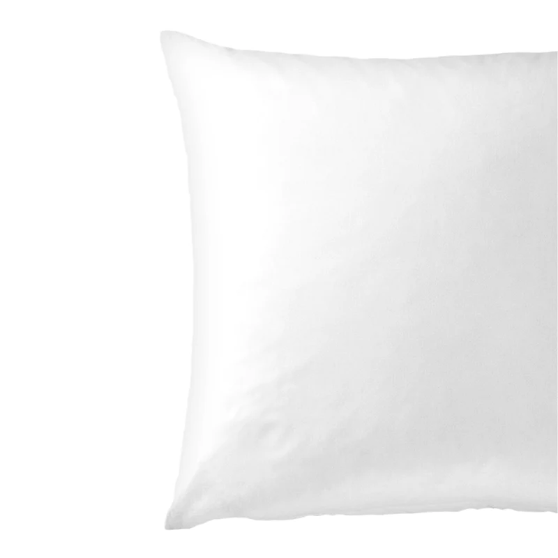 Bettwäsche Mako Satin Weiß 135 x 200 cm, 155 x 220 cm