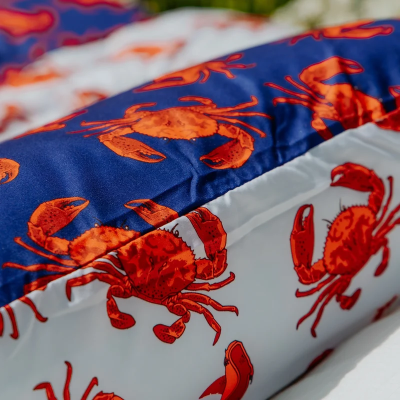 Kussenslopen | A Fish Named Fred & HappyBed | Costal Crab | Set van 2