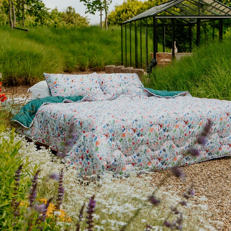 Kussenslopen | A Fish Named Fred & HappyBed | Flamingo | Set van 2