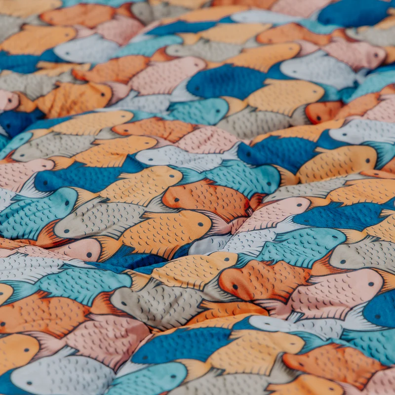 Wasbaar All Season Dekbed | A Fish Named Fred & HappyBed | 3D Fish