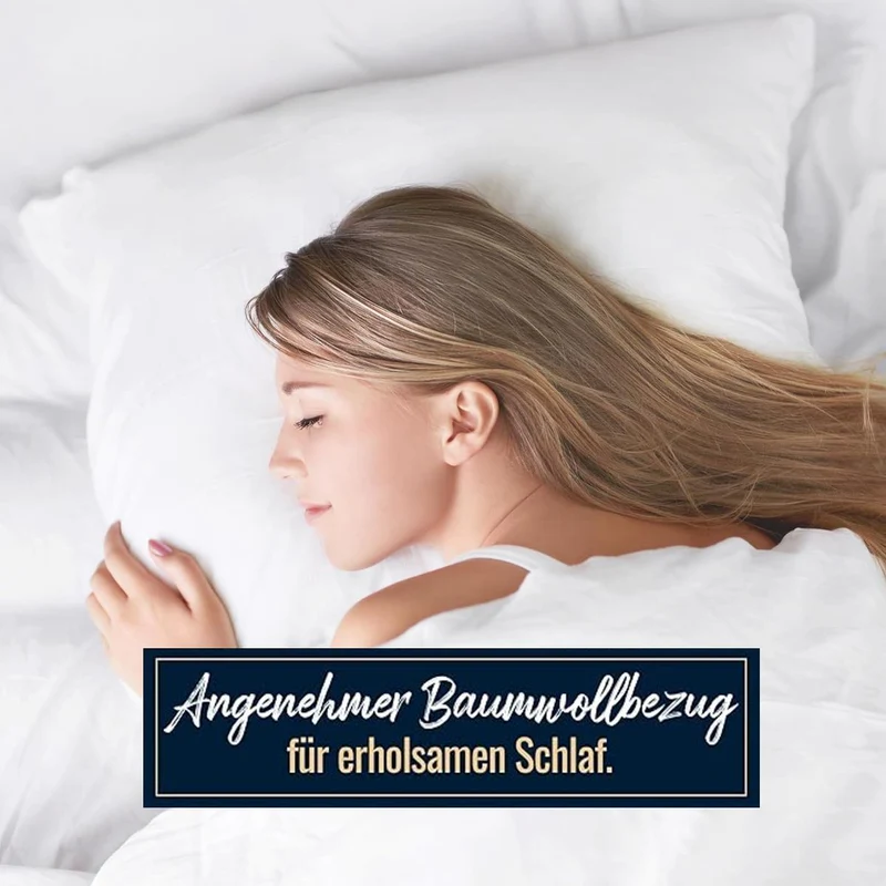 Daunendecke 135 x 200 cm Sommer 100% GÃ¤nsedaunen