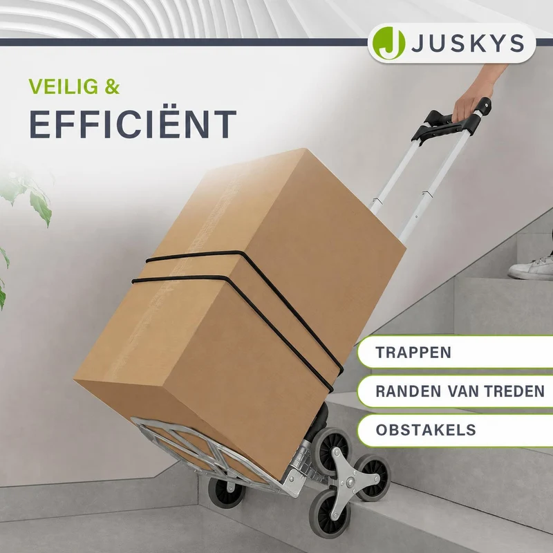 Klappbare Treppensackkarre bis 80 kg