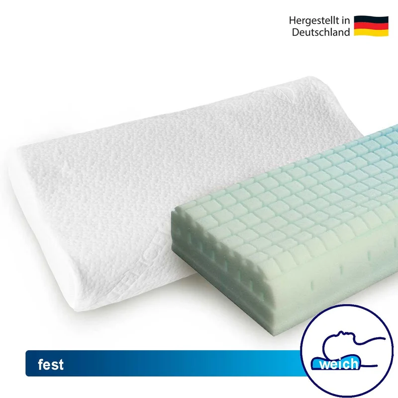 Gorilla Gesund Nackenkissen Comfort Neck Eucafeel®-Cube, Höhenverstellbar