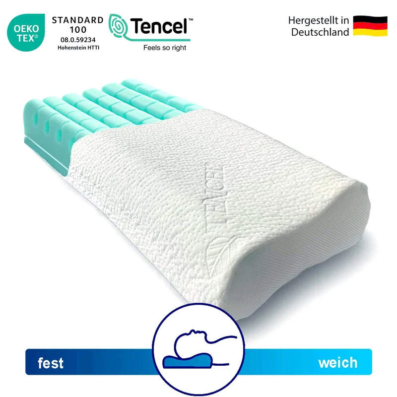 Gorilla Gesund Nackenkissen Comfort Neck Elastic-Cube, Höhenverstellbar