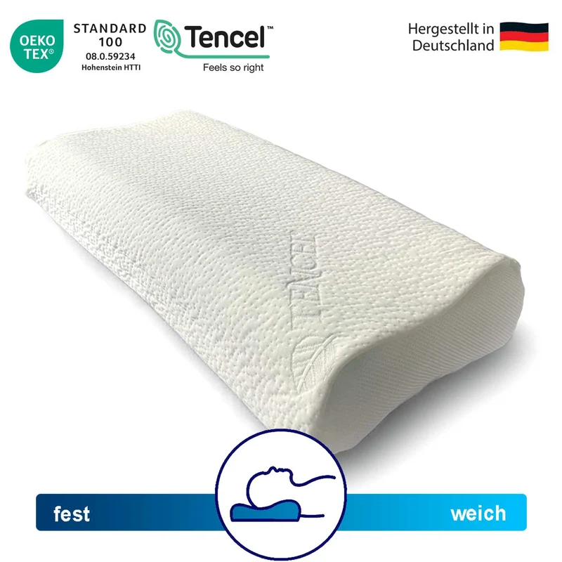 Gorilla Gesund Nackenkissen Comfort Neck Elastic-Cube, Höhenverstellbar