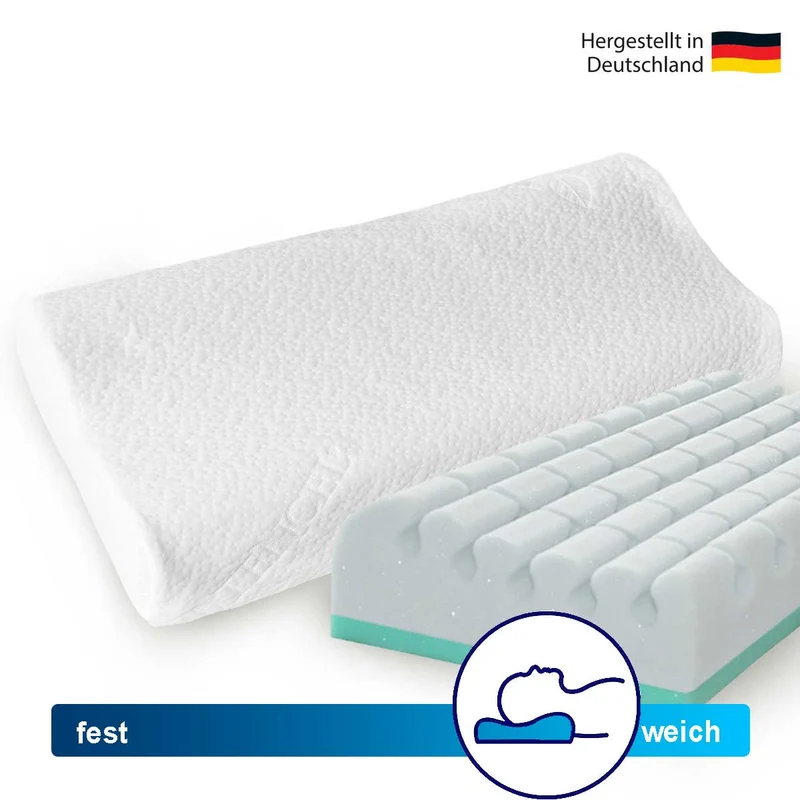 Gorilla Gesund Nackenkissen Comfort Neck Memory-Cube, Höhenverstellbar