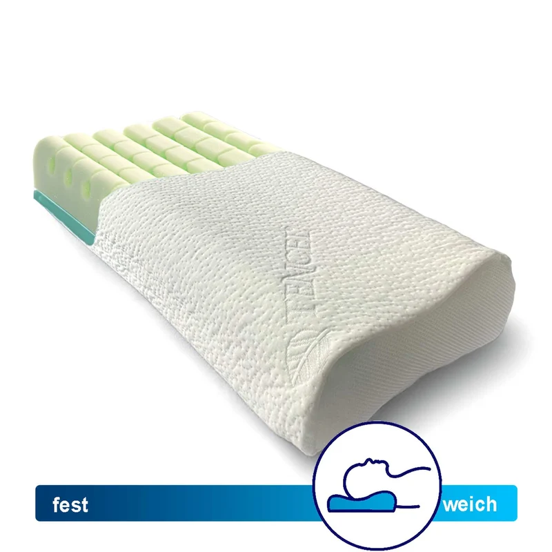 Gorilla Gesund Nackenkissen Comfort Neck Memory-Cube, Höhenverstellbar