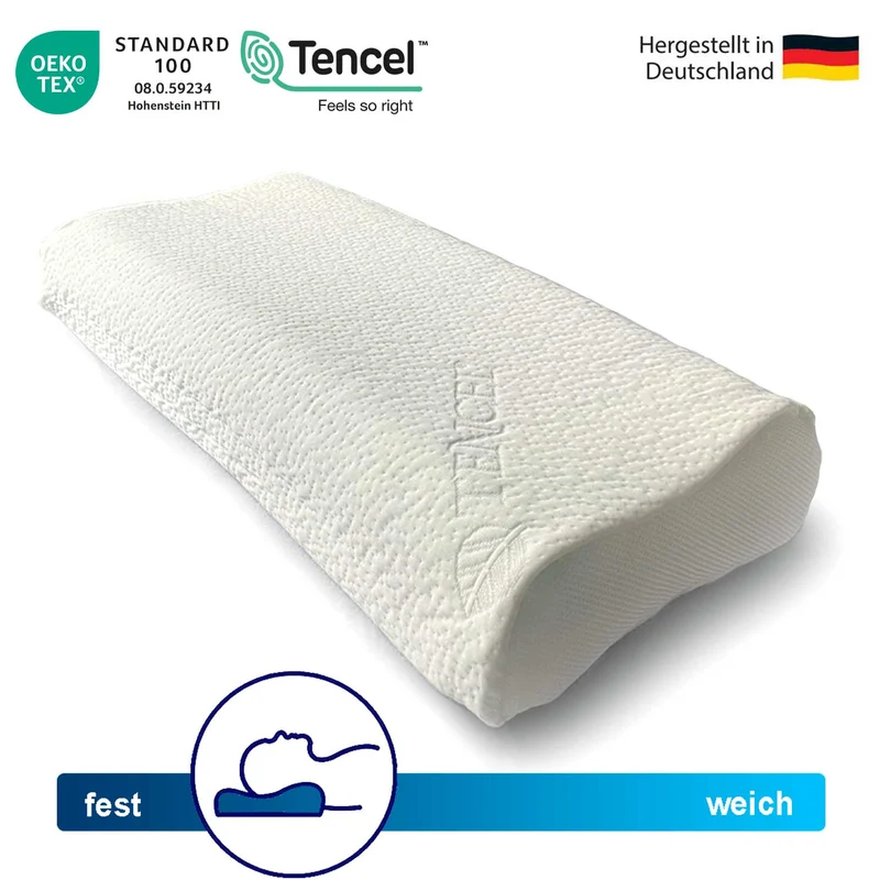 Gorilla Gesund Nackenkissen Comfort Neck Memory, Höhenverstellbar