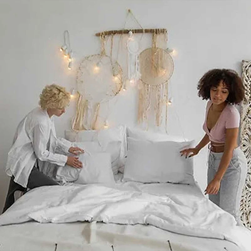 Alpaka Kissen golden everyday mit Füllung Alpakawolle