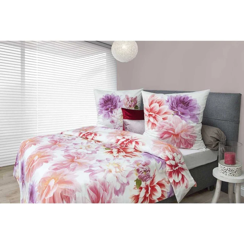 HnL Baumwolle Bettwäsche Multi Pure Jady 135x200 cm + 80x80 cm