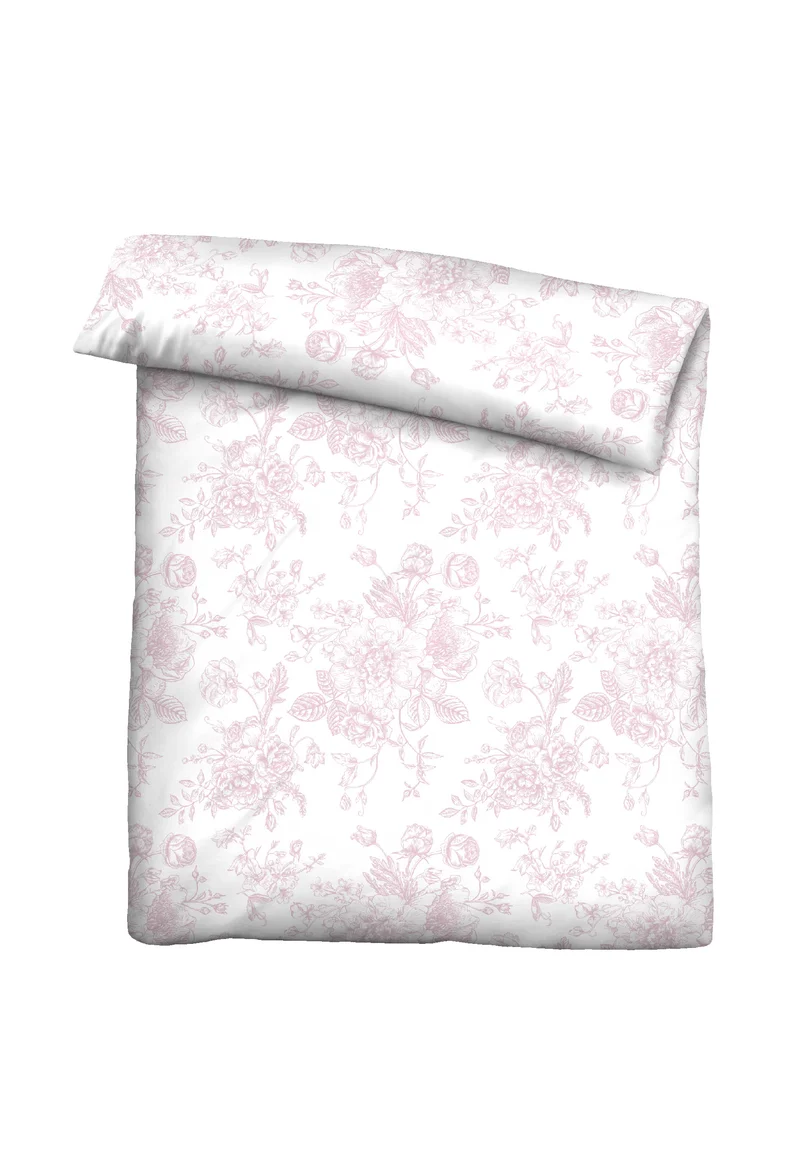 Castell Baumwoll Satin Bettwäsche – Rose (0601101)