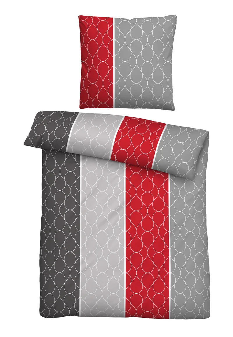 Castell Polycotton Renforce Bettwäsche – Sturmgrau (0460128)