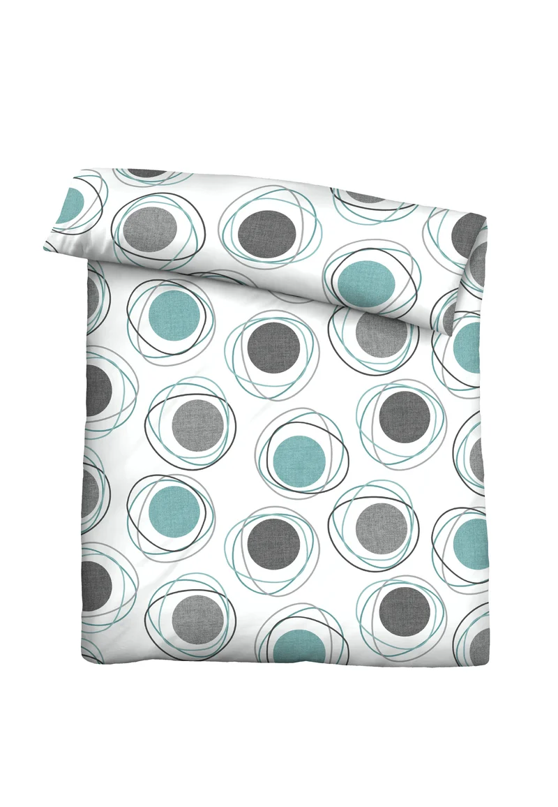 Castell Polycotton Renforce Bettwäsche – Silber/Grau (0460126)