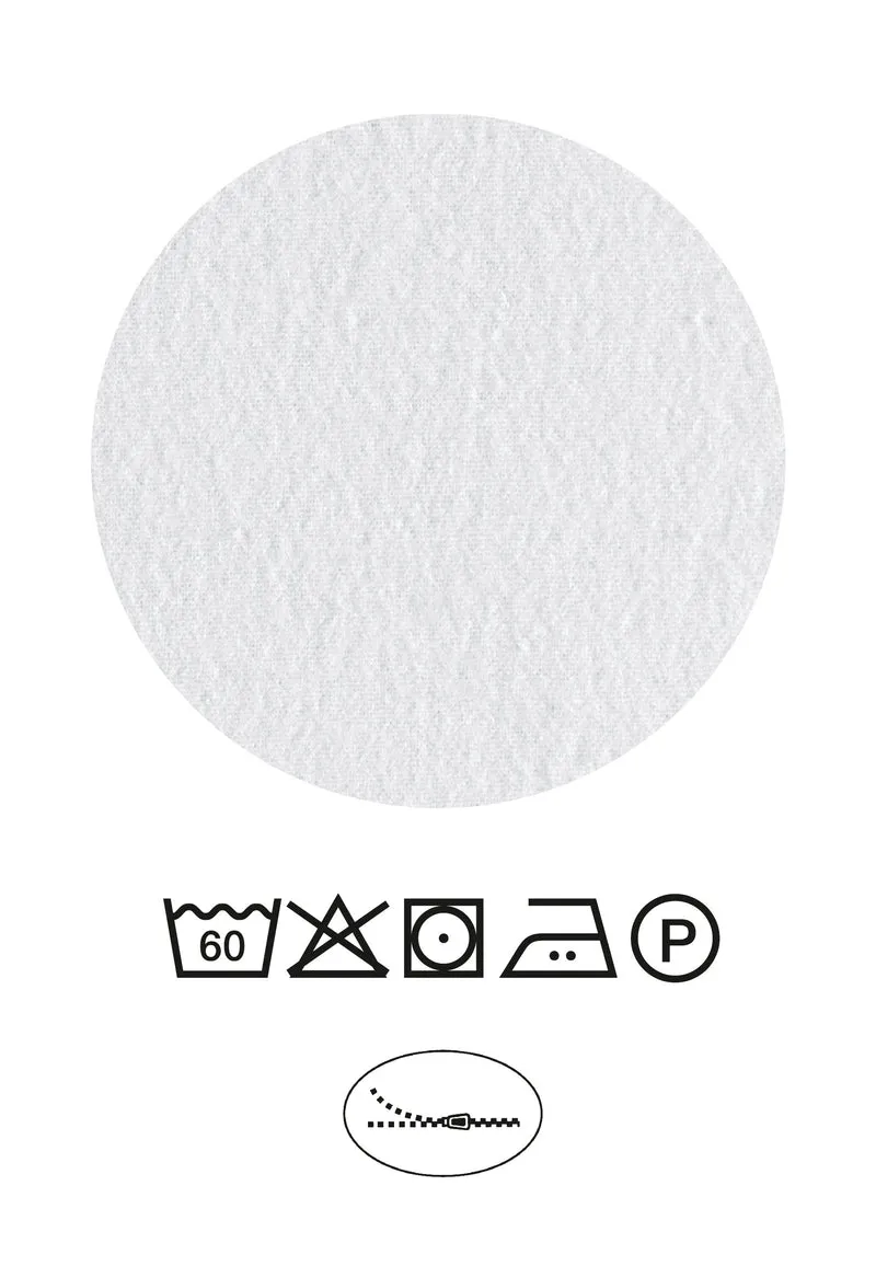 Castell Polycotton Renforce Bettwäsche – Silber/Grau (0460126)