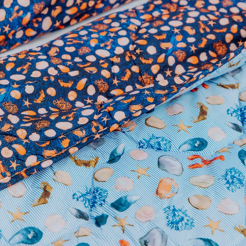 Wasbaar All Season Dekbed | A Fish Named Fred & HappyBed | Seashore