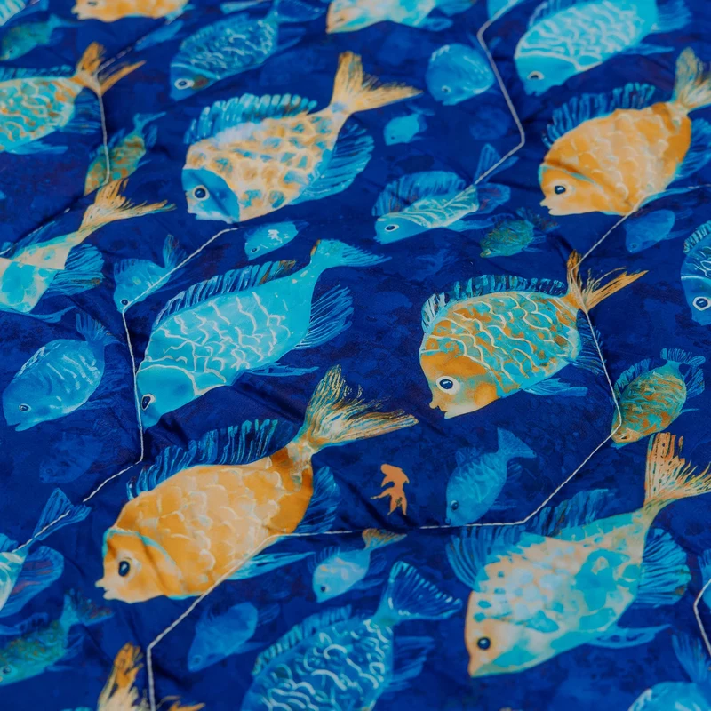 Wasbaar All Season Dekbed | A Fish Named Fred & HappyBed | Fish