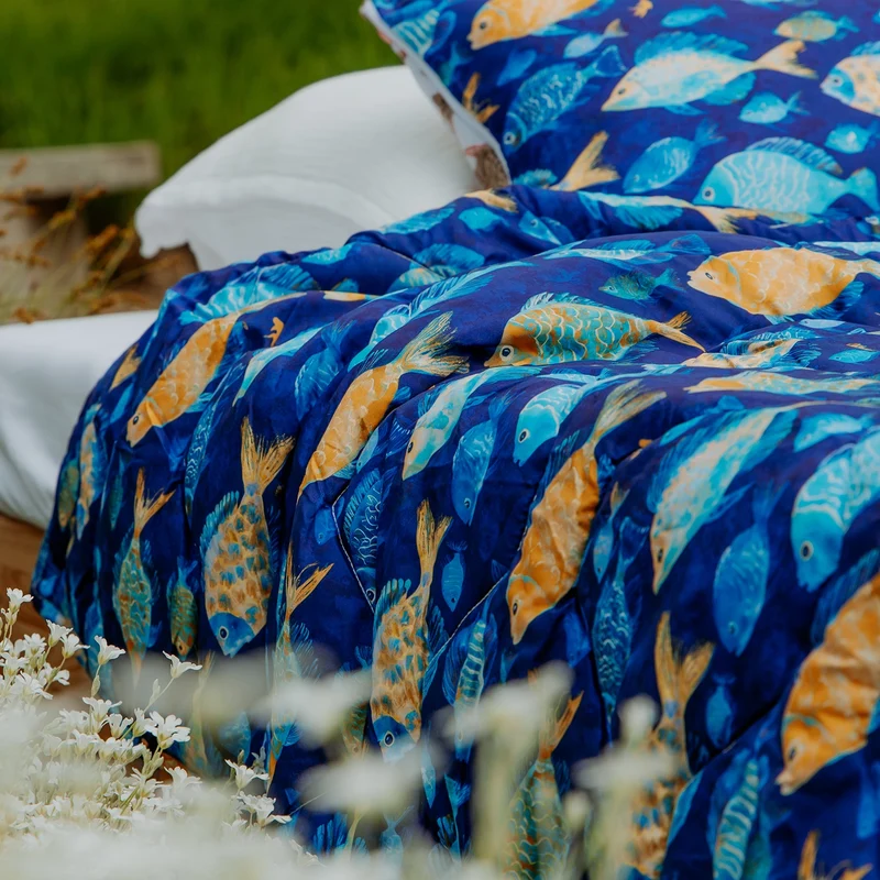 Wasbaar All Season Dekbed | A Fish Named Fred & HappyBed | Fish