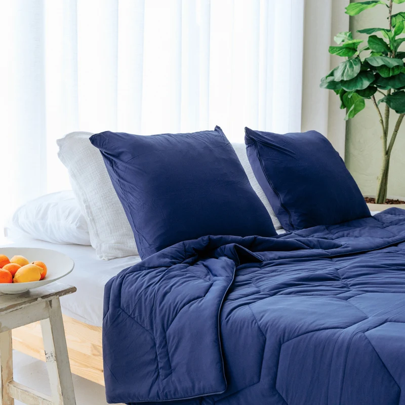 Kussenslopen | Cooling | Navy | Set van 2