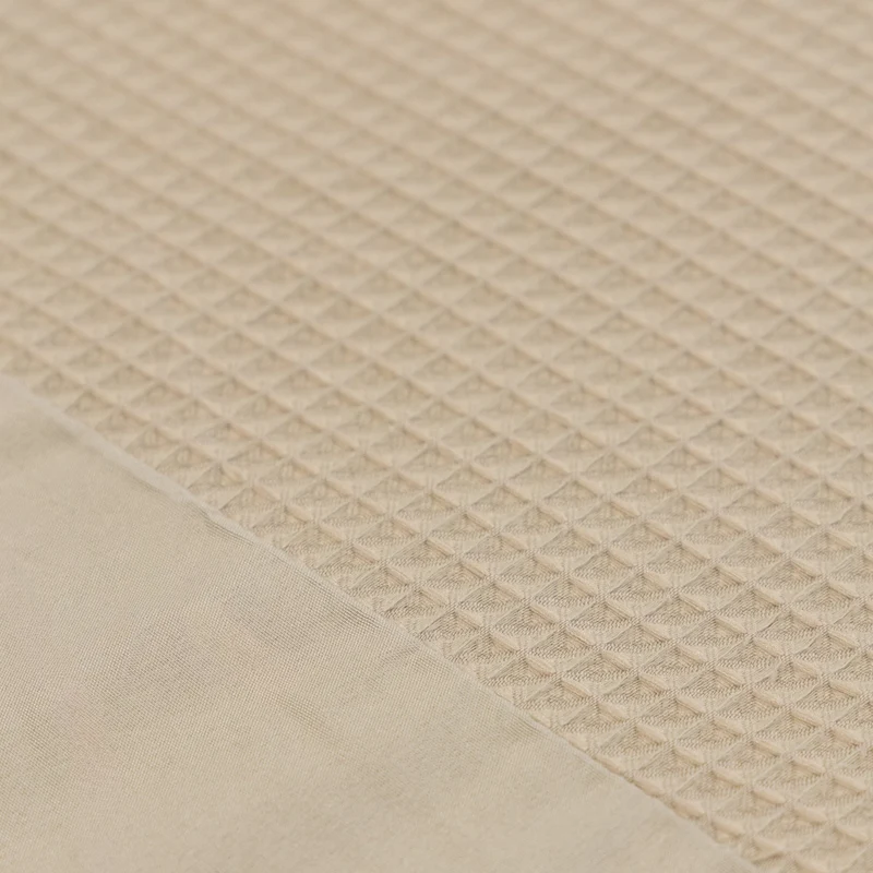 Kussenslopen | Wafel | Taupe | Set van 2
