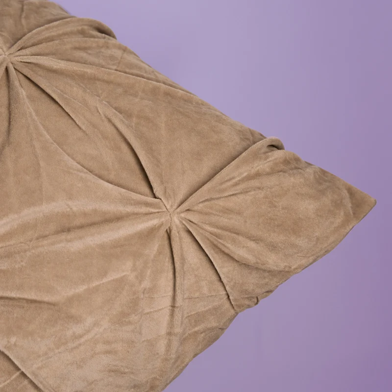 Kussenslopen | Grand Fold | Velvet Taupe | Set van 2