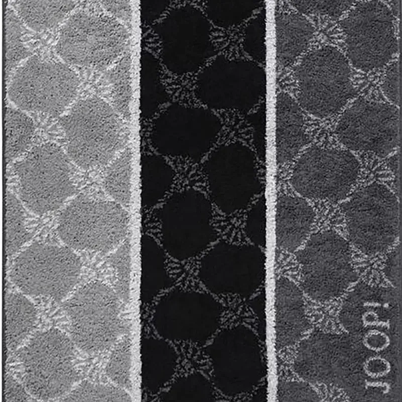 Handtuch-Serie Cornflower Stripes Schwarz