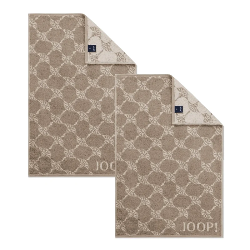 2er Gästetuch-Set 30 x 50 cm New Classic Cornflower Sand