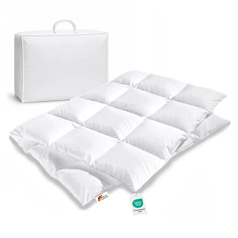 Daunendecke 155 x 220 cm extra warm sibirische Daunen