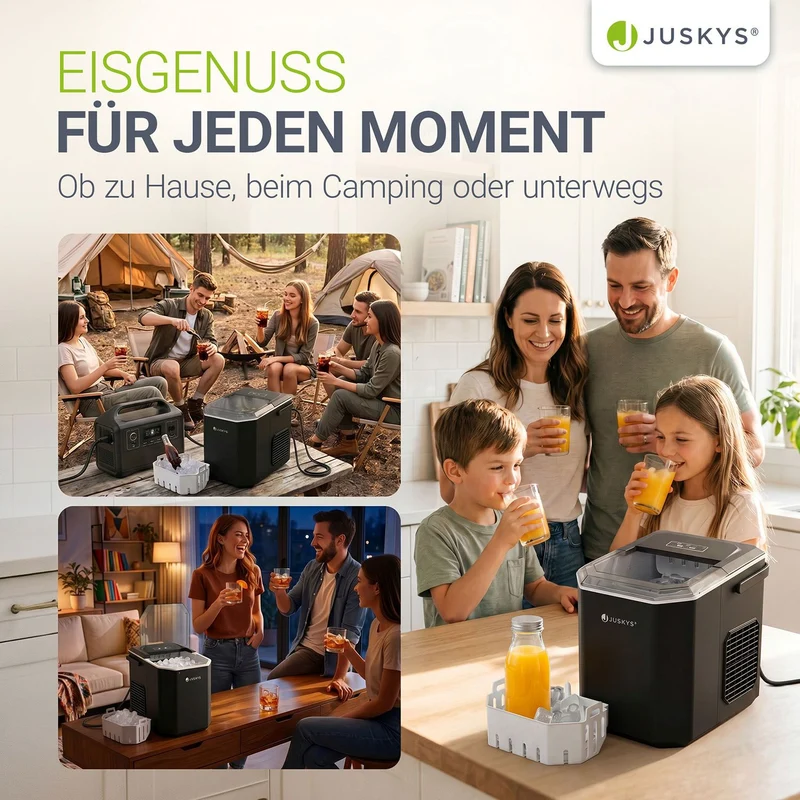 Eiswürfelmaschine mit Selbstreinigung IceOracle