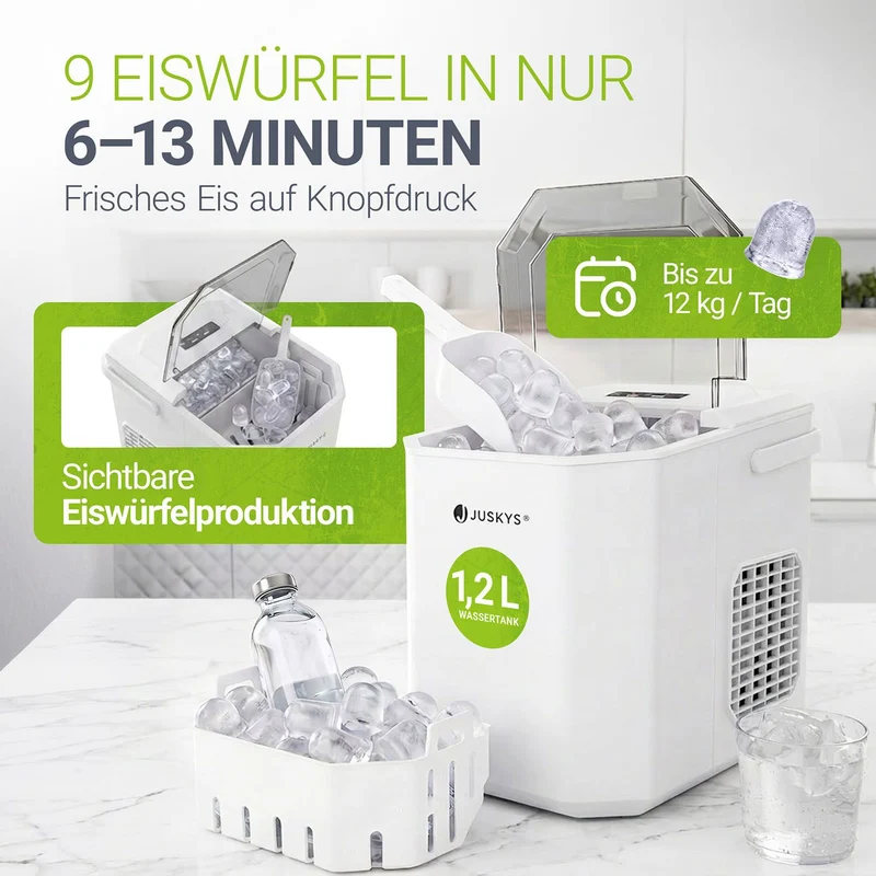 Eiswürfelmaschine mit Selbstreinigung IceOracle