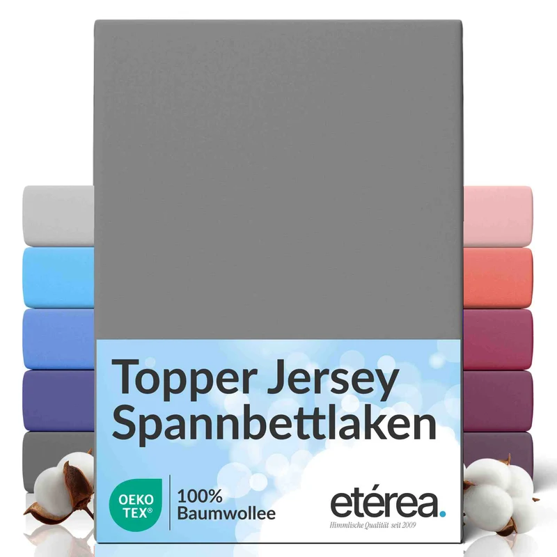 etérea Comfort Jersey Topper Spannbettlaken