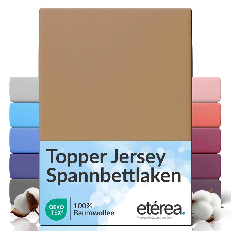 etérea Comfort Jersey Topper Spannbettlaken