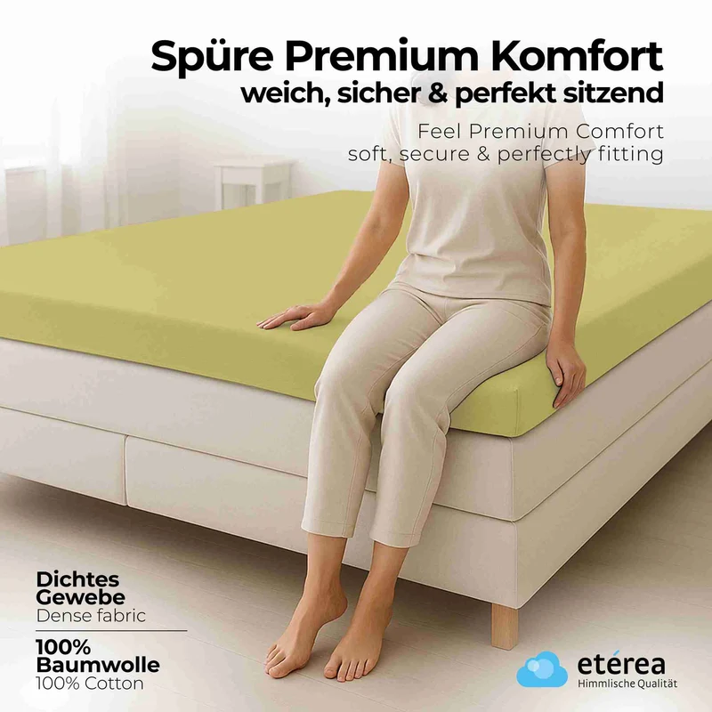 etérea Comfort Jersey Topper Spannbettlaken