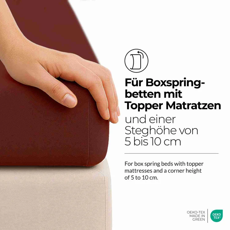 etérea Comfort Jersey Topper Spannbettlaken