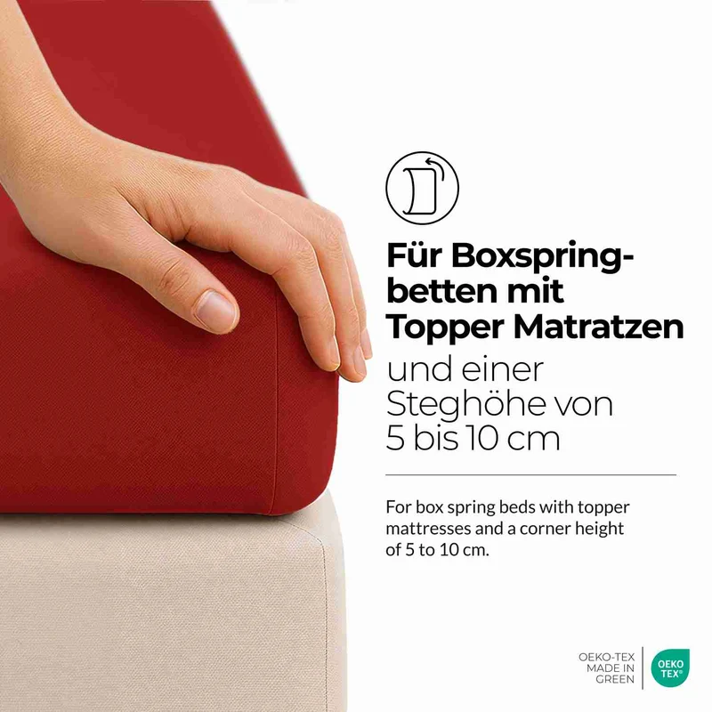 etérea Comfort Jersey Topper Spannbettlaken