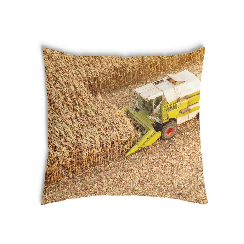 Gesundheitskissen Trecker auf Feld