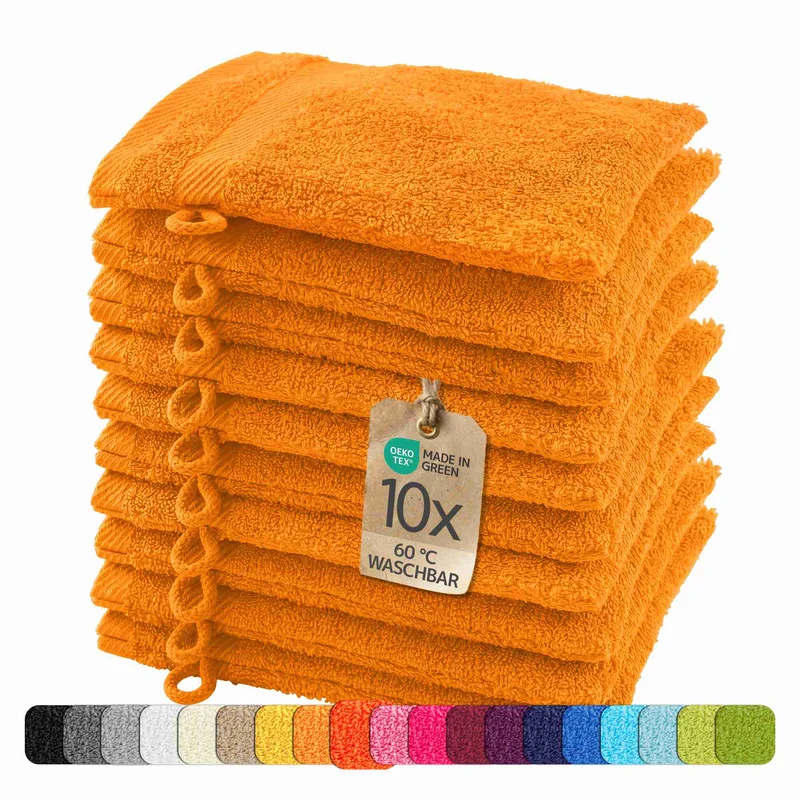 etérea 10er Pack Handtücher Carli Handtuch Bulkset