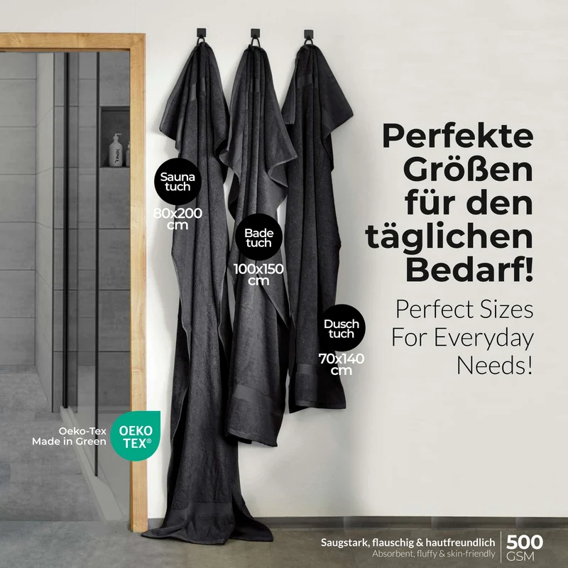 etérea 10er Pack Handtücher Carli Handtuch Bulkset