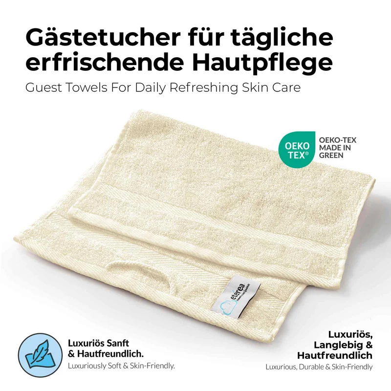 etérea 10er Pack Handtücher Carli Handtuch Bulkset