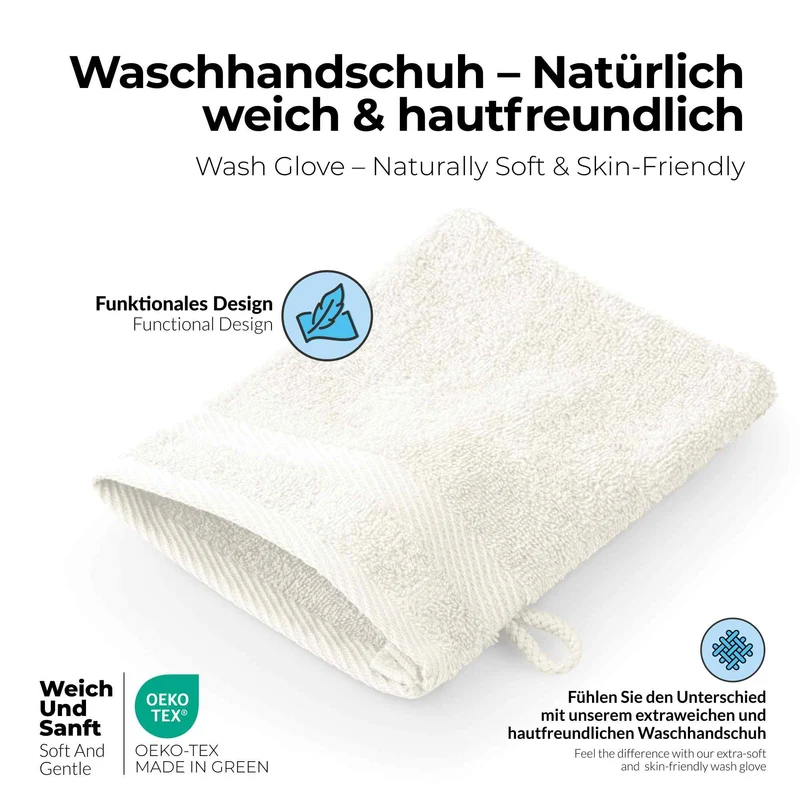 etérea 10er Pack Handtücher Carli Handtuch Bulkset