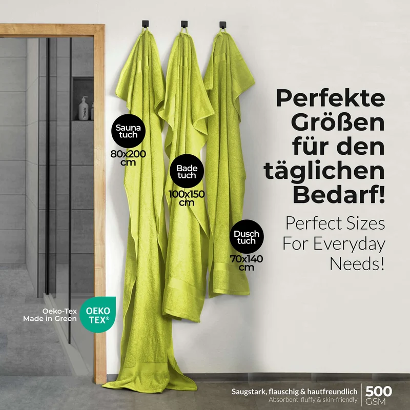 etérea 10er Pack Handtücher Carli Handtuch Bulkset