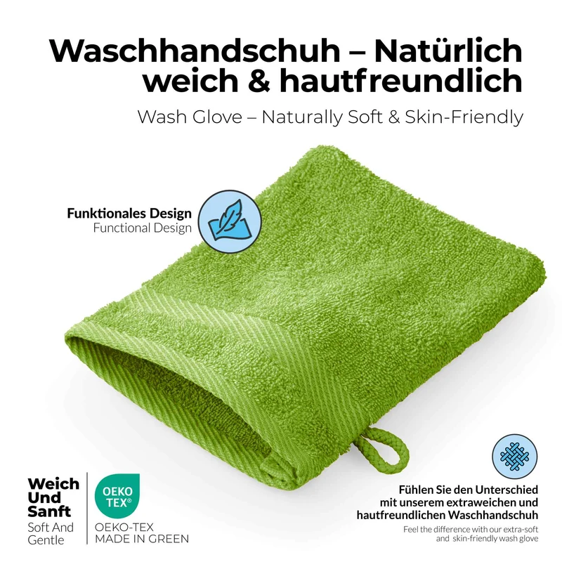 etérea 10er Pack Handtücher Carli Handtuch Bulkset