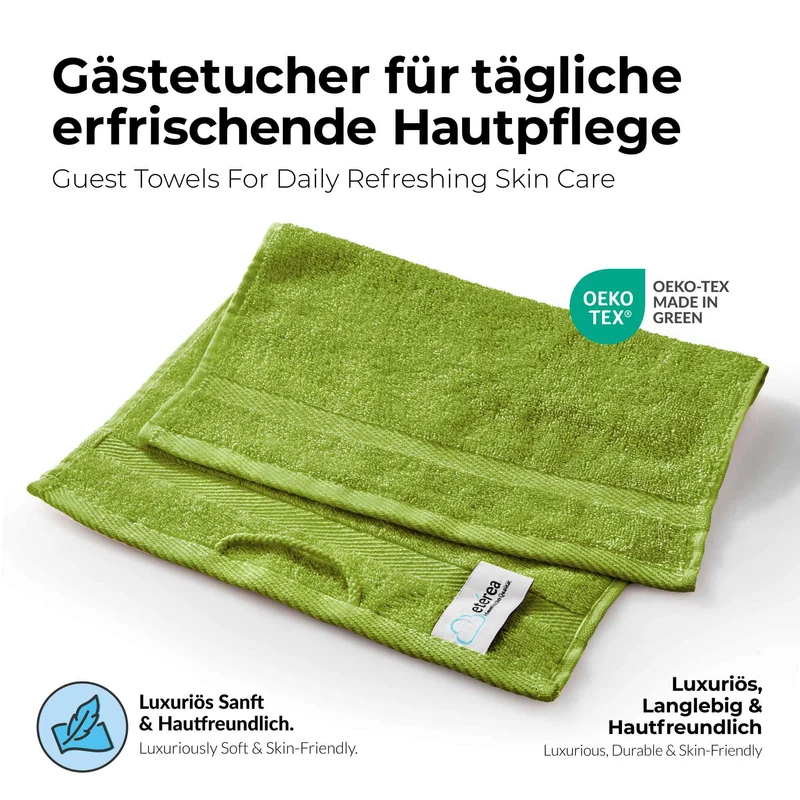 etérea 10er Pack Handtücher Carli Handtuch Bulkset